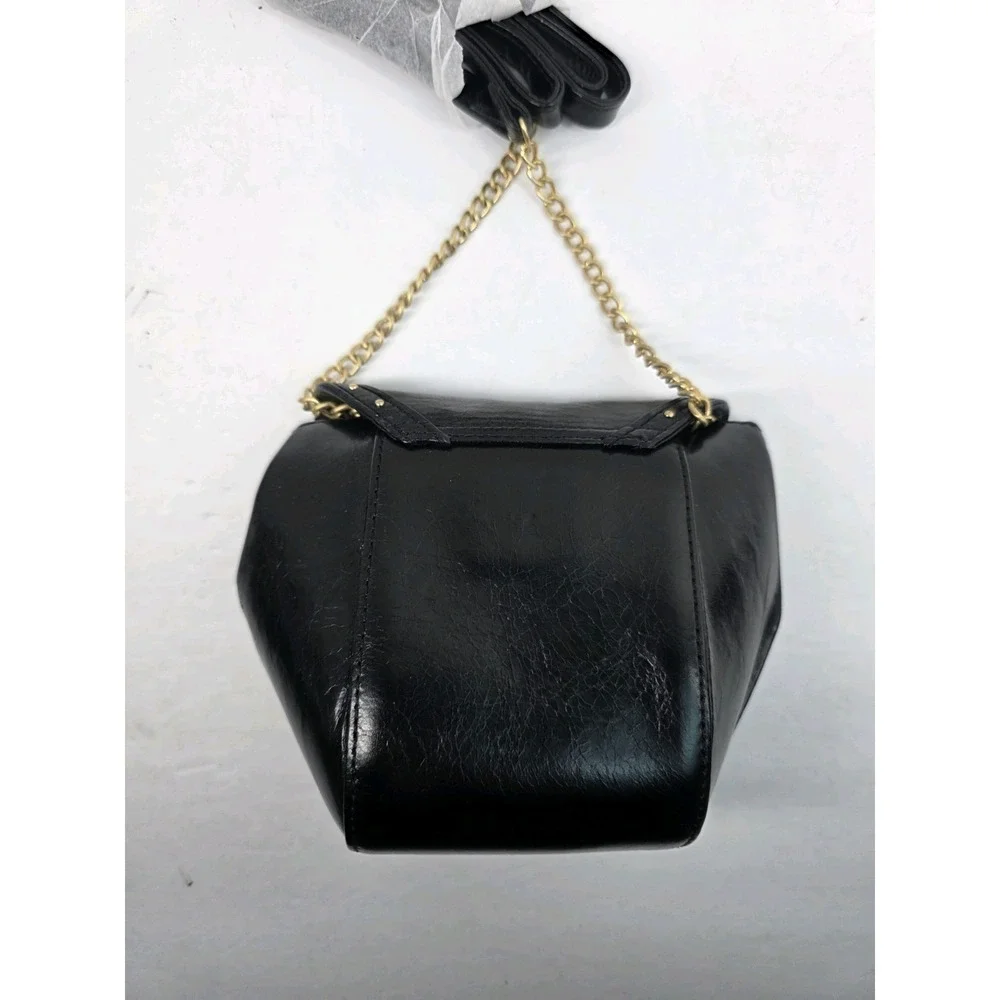 Hobo‎ International Jazz Black Leather Shoulder Bag NWT
